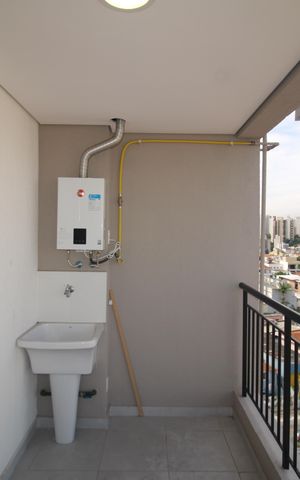 Apartamento à venda com 27m², 1 quarto e sem vagaStudio - Varanda