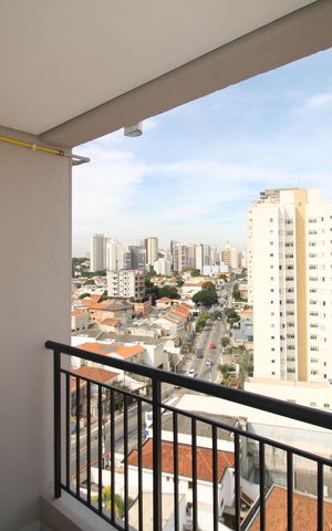 Apartamento à venda com 27m², 1 quarto e sem vagaStudio - Varanda