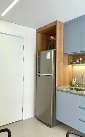 Studio à venda com 33m², 1 quarto e sem vaga Studio à venda com 33m², 1 quarto e sem vagaCozinha
