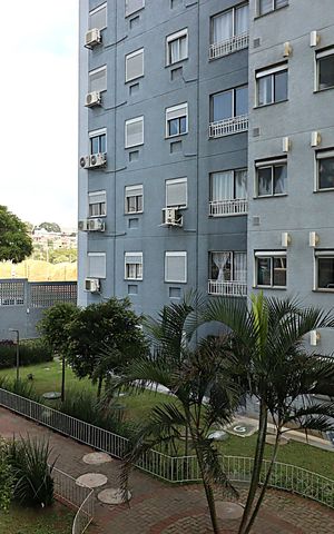 Apartamento à venda com 48m², 2 quartos e 1 vagaVista da Sala