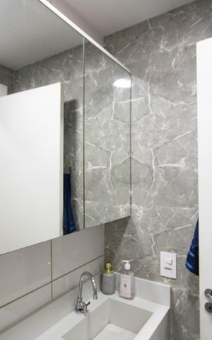 Apartamento à venda com 40m², 2 quartos e sem vagaBanheiro 