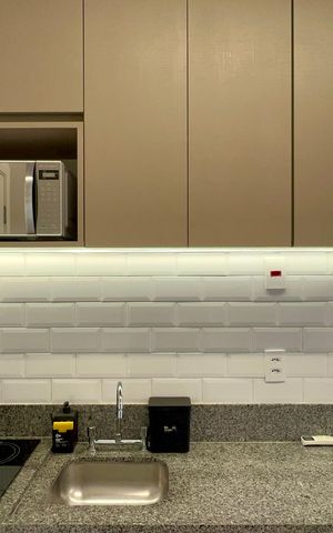 Studio à venda com 23m², 1 quarto e sem vaga Studio à venda com 23m², 1 quarto e sem vagaCozinha