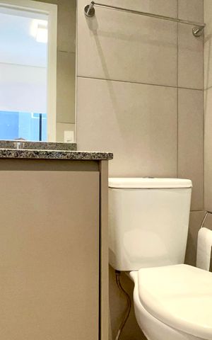 Studio à venda com 23m², 1 quarto e sem vaga Studio à venda com 23m², 1 quarto e sem vagaBanheiro