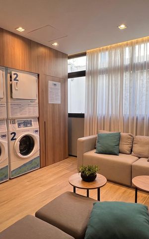 Studio à venda com 23m², 1 quarto e sem vaga Studio à venda com 23m², 1 quarto e sem vagaLavanderia