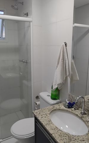 Apartamento para alugar com 67m², 2 quartos e 1 vagaBanheiro
