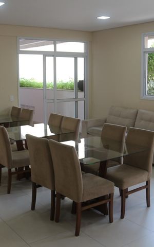 Apartamento para alugar com 67m², 2 quartos e 1 vagaÁrea comum - Salão de festas