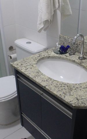 Apartamento para alugar com 67m², 2 quartos e 1 vagaBanheiro