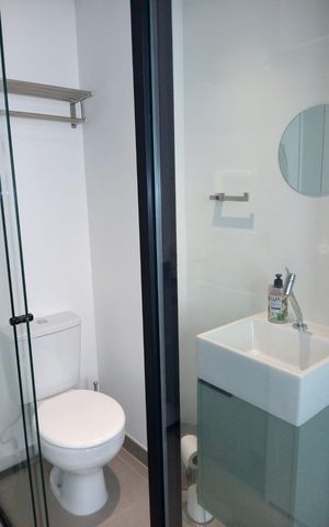 Studio à venda com 11m², 1 quarto e sem vaga Studio à venda com 11m², 1 quarto e sem vagaBanheiro