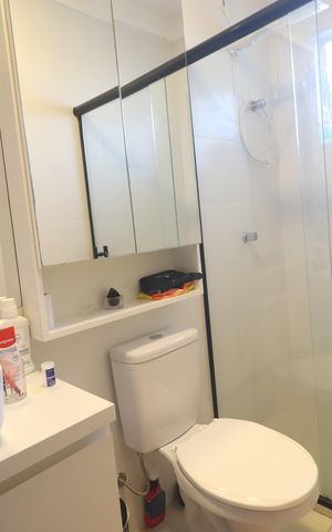 Casa de condomínio à venda com 60m², 2 quartos e 2 vagasBanheiro