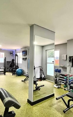 Apartamento à venda com 61m², 2 quartos e 2 vagas Apartamento à venda com 61m², 2 quartos e 2 vagasÁrea comum - Academia