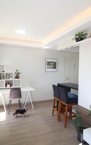 Apartamento à venda com 53m², 2 quartos e 1 vagaSala