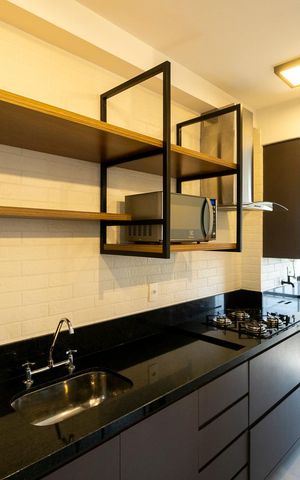 Studio à venda com 32m², 1 quarto e 1 vaga Studio à venda com 32m², 1 quarto e 1 vagaCozinha