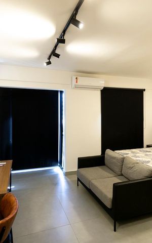 Studio à venda com 32m², 1 quarto e 1 vaga Studio à venda com 32m², 1 quarto e 1 vagaSala quarto e cozinha