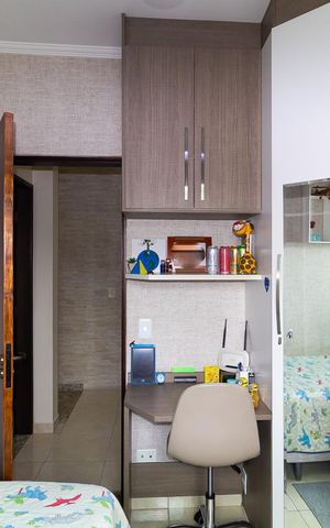 Casa para alugar com 160m², 3 quartos e 3 vagasQuarto 2