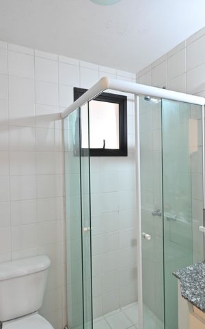 Apartamento à venda com 61m², 2 quartos e 2 vagasBanheiro Social