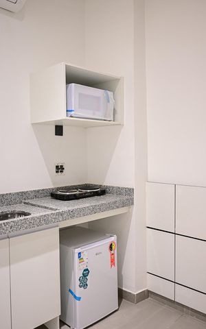 Studio para alugar com 15m², 1 quarto e sem vagaCozinha