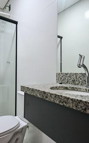 Studio para alugar com 38m², 1 quarto e sem vagaBanheiro