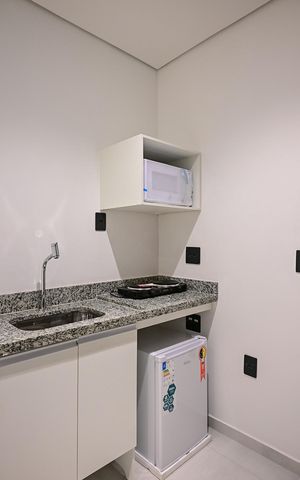 Studio para alugar com 28m², 1 quarto e sem vagaCozinha