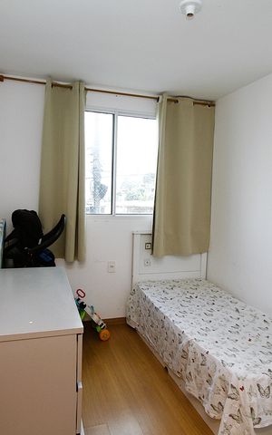 Apartamento à venda com 48m², 2 quartos e 1 vagaQuarto 1