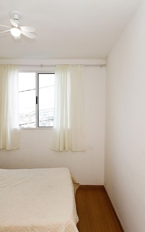 Apartamento à venda com 48m², 2 quartos e 1 vagaQuarto 2