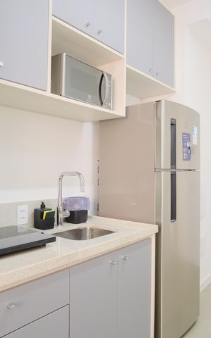 Studio para alugar com 23m², 1 quarto e sem vagaCozinha