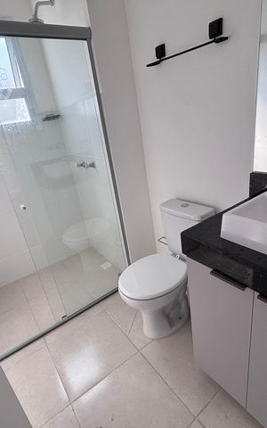 Apartamento à venda com 46m², 2 quartos e 1 vaga Apartamento à venda com 46m², 2 quartos e 1 vagaBanheiro