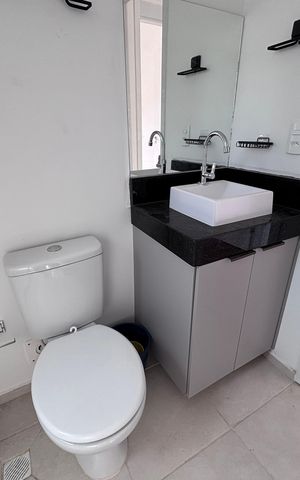 Apartamento à venda com 46m², 2 quartos e 1 vaga Apartamento à venda com 46m², 2 quartos e 1 vagaBanheiro