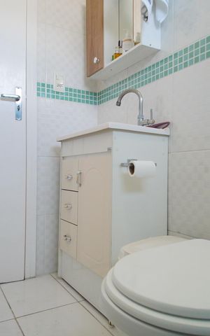 Apartamento à venda com 42m², 1 quarto e sem vagaBanheiro 
