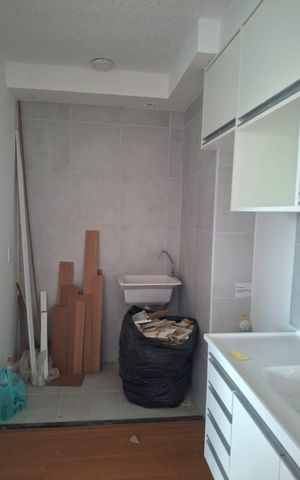 Apartamento para alugar com 33m², 1 quarto e sem vaga