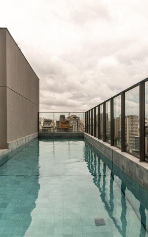 Studio à venda com 21m², 1 quarto e sem vaga Studio à venda com 21m², 1 quarto e sem vagaPiscina