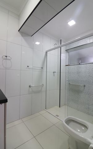 Apartamento para alugar com 107m², 2 quartos e 1 vagaBanheiro Social