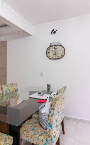 Casa de condomínio para alugar com 100m², 3 quartos e 2 vagas Casa de condomínio para alugar com 100m², 3 quartos e 2 vagasCozinha e Sala de Jantar