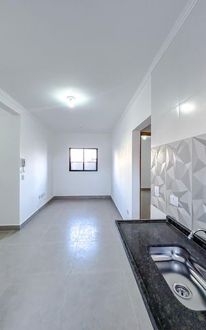 Apartamento à venda com 40m², 2 quartos e sem vagaCozinha e Área de Serviço