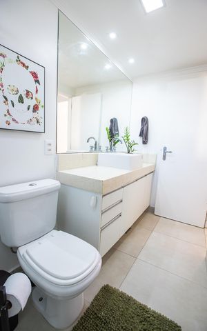 Apartamento à venda com 82m², 1 quarto e sem vaga Apartamento à venda com 82m², 1 quarto e sem vagaBanheiro