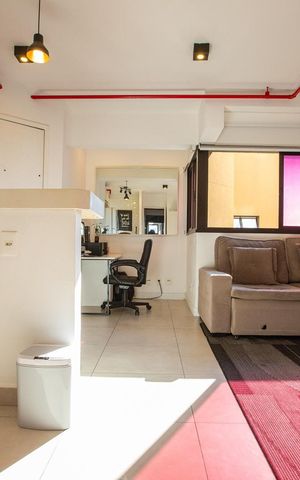 Apartamento à venda com 82m², 1 quarto e sem vaga Apartamento à venda com 82m², 1 quarto e sem vagaSala