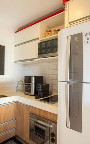 Apartamento à venda com 82m², 1 quarto e sem vaga Apartamento à venda com 82m², 1 quarto e sem vagaCozinha