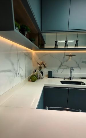 Casa à venda com 85m², 2 quartos e 2 vagas Casa à venda com 85m², 2 quartos e 2 vagasCozinha