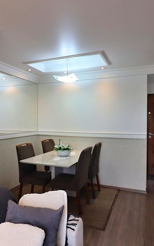 Apartamento à venda com 62m², 3 quartos e 1 vagaSala 