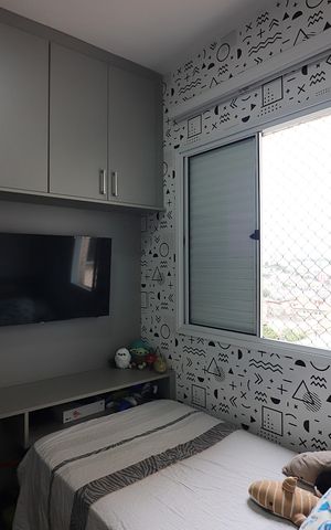 Apartamento à venda com 62m², 3 quartos e 1 vagaQuarto 3