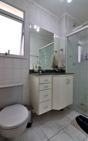 Apartamento à venda com 62m², 3 quartos e 1 vagaBanheiro Social