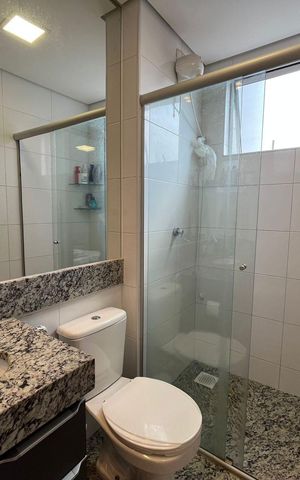 Apartamento à venda com 112m², 2 quartos e 2 vagas Apartamento à venda com 112m², 2 quartos e 2 vagasBanheiro