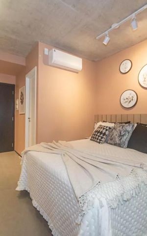 Studio para alugar com 25m², 1 quarto e sem vaga Studio para alugar com 25m², 1 quarto e sem vagaQuarto