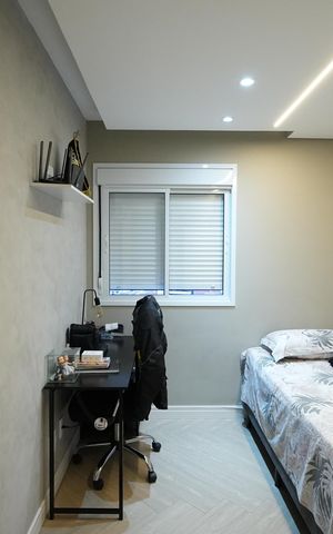 Apartamento à venda com 55m², 2 quartos e 1 vagaQuarto 1
