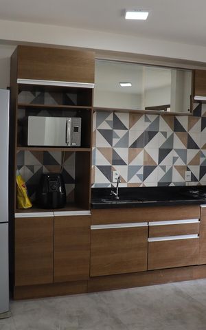 Apartamento para alugar com 60m², 2 quartos e 1 vaga Apartamento para alugar com 60m², 2 quartos e 1 vagaCozinha