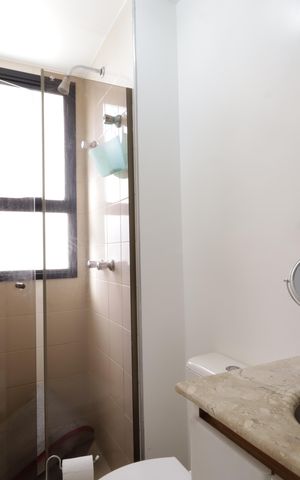 Apartamento à venda com 80m², 3 quartos e 2 vagasBanheiro da Suíte