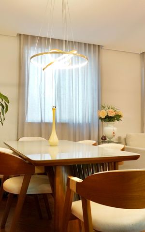 Apartamento à venda com 90m², 3 quartos e 2 vagas Apartamento à venda com 90m², 3 quartos e 2 vagasSala