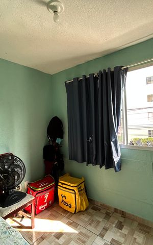Apartamento à venda com 43m², 2 quartos e 1 vagaQuarto 2