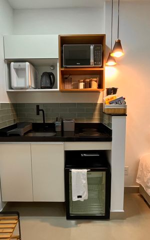 Apartamento à venda com 20m², 1 quarto e sem vagaCozinha 