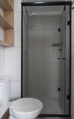 Apartamento para alugar com 42m², 2 quartos e sem vaga Apartamento para alugar com 42m², 2 quartos e sem vagaBanheiro