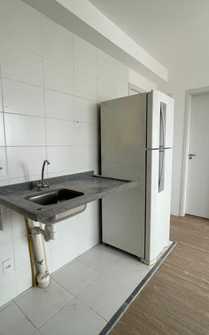 Apartamento à venda com 36m², 2 quartos e sem vaga Apartamento à venda com 36m², 2 quartos e sem vagaCozinha e Área de Serviço